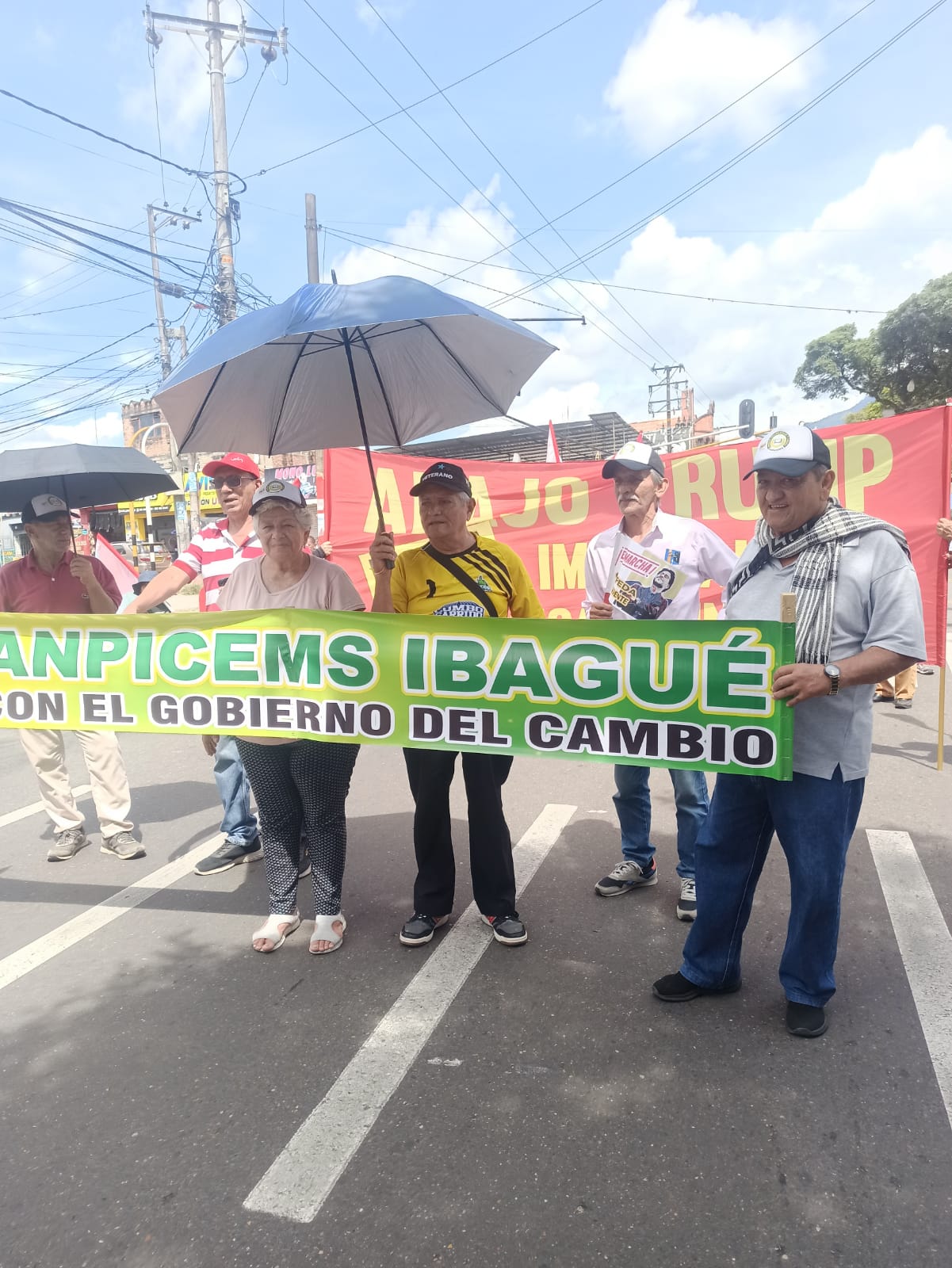 Presencia de Anpicems en manifestacion